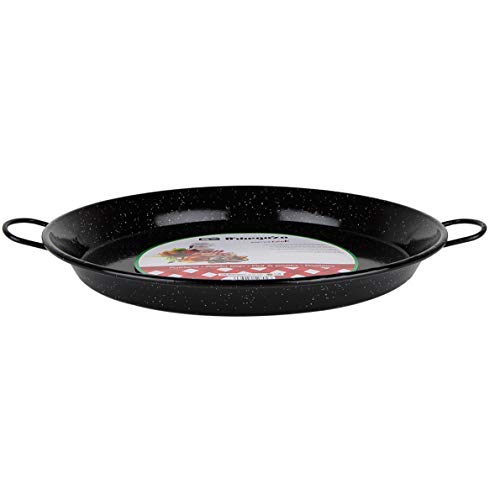 Preisvergleich Produktbild Orbegozo Paella-Pfanne, tief Diámetro 38 cm Schwarz