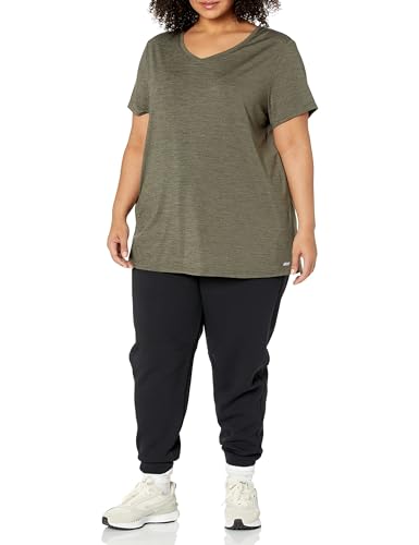 Amazon Essentials AZ0001-OSB-S Women'S Tech Stretch Short-Sleeve V-Neck T-Shirt  thumb #6