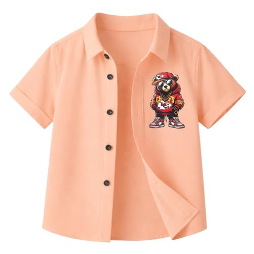 Image of Boys Shirt Regular Stylish Casual Formal Kids Shirts
