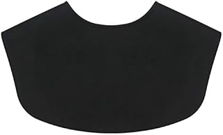 Minkissy Hair Cutting Collar, Black Rubber Neck Wrap Neck Guard Hair Salon Stylist Cutting Collar Hair Salon Cape