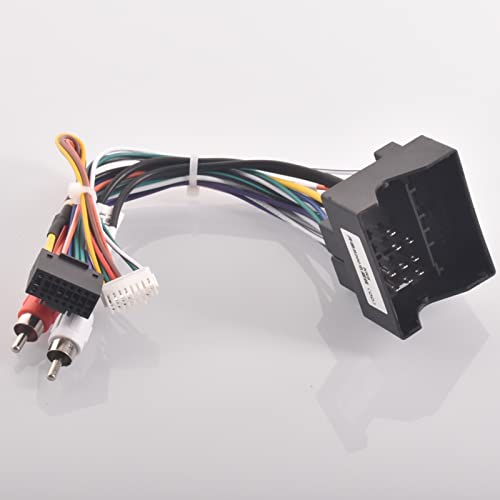 Adaptateur Câble ISO 16 Broches Pour Autoradio Android – Compatible Mercedes, Renault, Opel, Fiat, Peugeot – Installation Sans Coupe !