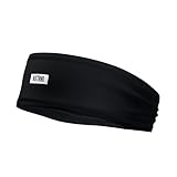 Nxtrnd Sports Headband, Football Skull Wrap, Fits Under Football Helmet (Black)