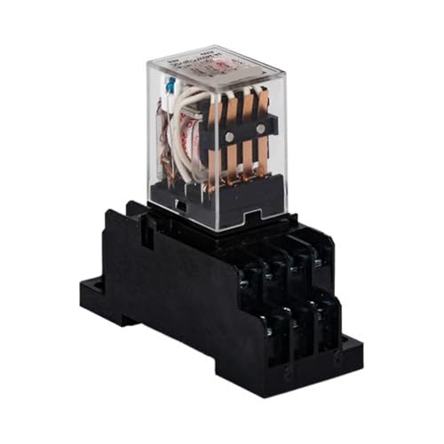 Relais intermédiaire 8 broches AC 12V pour circuits électriques - 7