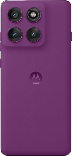 Image of Motorola Moto Edge 60 Pro 5G Ai (Tmobile Mint Tello & Global) (512GB+12GB) NFC 50MP Triple Cam Dual Sim 6.7 inch XT2507-1 Latino American Version (Pantone Sparkling Grape)