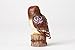 Enesco Jim Shore Heartwood Creek Owl on Tree Stump Miniature Figurine, 3.5 Inch, Multicolor