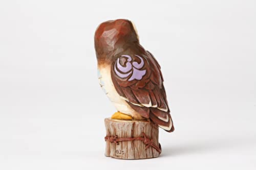 Enesco Jim Shore Heartwood Creek Miniature Barn Owl Figurine 4055064 New Bird Mini, Multicolor, 3.5 Inch - Image 3