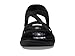 Skechers Women's Reggae Slim-Stretch Flex Hands Free Slip-ins Sandal, Black/Black, 8