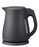 【WEB限定カラー】タイガー魔法瓶 電気ケトル 蒸気セーブ 軽量 コンパクト 驚速 スゴ軽 湯沸かし 1.2L 転倒お湯漏れ防止 カラ炊き防止 マットブラック PCT-N120 K