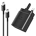 Samsung 45W Super Fast Charger USB Type C Charging for Samsung Galaxy S25 Ultra/S25+/S25/S24 Ultra/S24+/S24/S23 Ultra/S23/S22/S21/A15,A55,Z Fold 6,Z Flip 6,Tab S9,USB C Plug with 6.6ft Type-C Cable