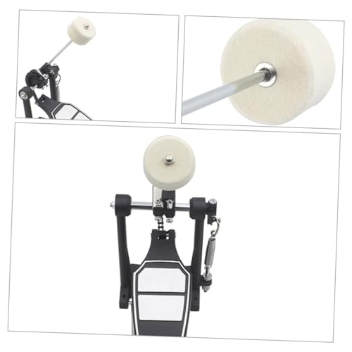 2 piezas cabeza doble para pedal bombo miniatura 3
