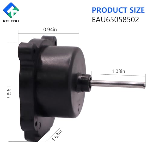 OEM EAU65058502 EAU64843805 RFD3410A102A EAU65058501 RFD3410A101A Refrigerator Condenser Fan Motor Fit for LG Replace AP7178309 PS16662422 EAP16662422 ﻿