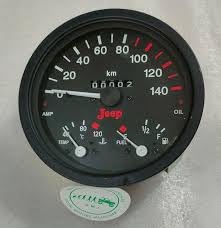GMJ AUTOPARTS & ACCESSORIES-Willys Old Model CJ THAR DI MM550 All In One Meter | KM type Meter-image-45