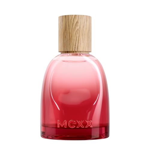Mexx Inspired Warmth Eau de Parfum für Frauen, fruchtiger Amber-Duft für Sie mit stimmungsaufhellenden Eigenschaften, 50 ml