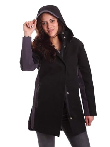 Veste noire Superdry G50004RP pour femme en taille XS