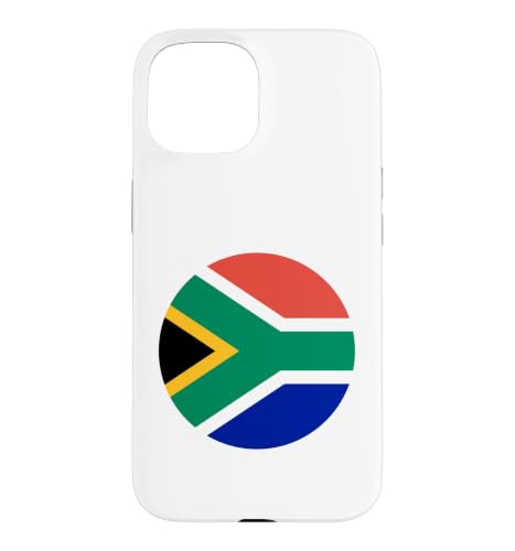South Africa Flag Circle Case for iPhone 15