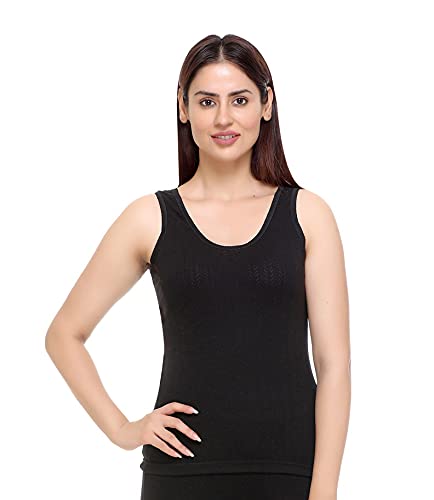 Women Winter Thermal Round Neck Sleeve Less Top (705WCT Pack of 1)-image-20