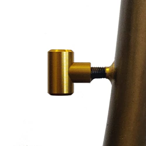 LONDON CRAFTWORK Aluminium Stem Catcher Knob for Brompton in Gold