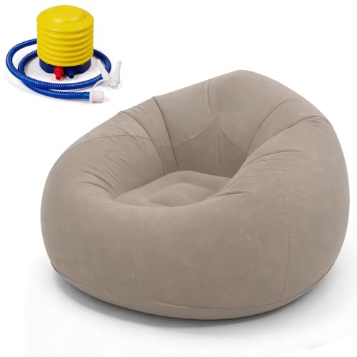 Zinueen Sofá y sillón hinchable: Cómodo