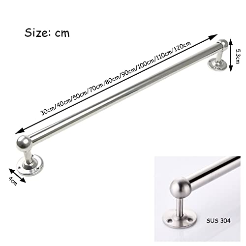 Cuisine en argent finition 120 cm LWX support mural pour serviettes