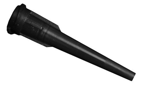 25 agujas dispensadoras de punta roma cónica de plástico de 16 GA para pegamento, vapeo, líquidos finos