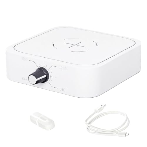 Magnetrührer, Tragbare Rührgerät mit USB-Betrieb & Einstellbarer Geschwindigkeit (2000 U/min), Tragbarer Magnetrührplatte für Labor, Heimbrauen, Schule(Ohne Becher)