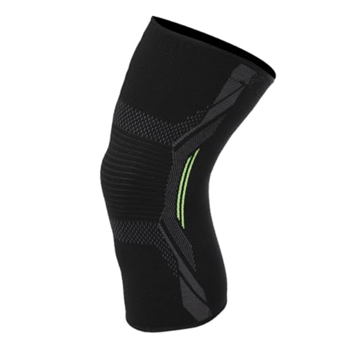 XORGEXIMO Rodilleras Rodillera Deportiva de Nailon de Punto único, Almohadilla para pie a Prueba de frío para Correr, Baloncesto, Saltar la Cuerda, Rodillera cálida, Equipo Protector para Montar