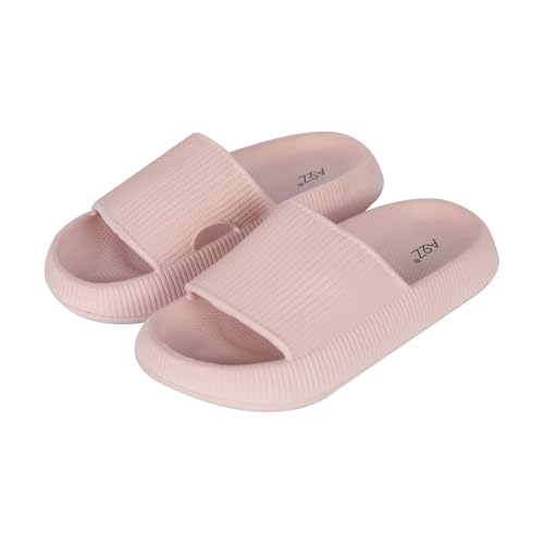 A2Z Mens Womens Boys Girls Summer - Slider 1307 Pink 2/3 UK