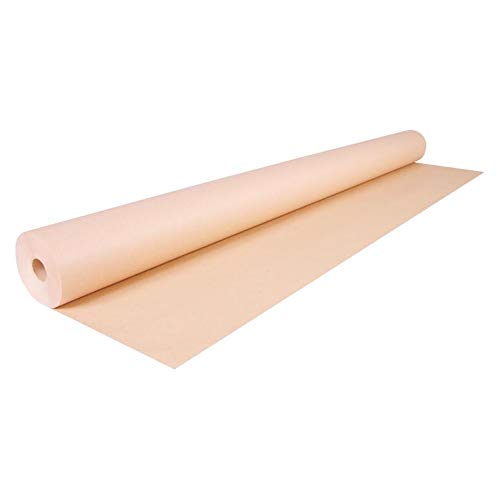 CLAIREFONTAINE Lot de 4 Rouleaux kraft naturel 70g 50m x100cm