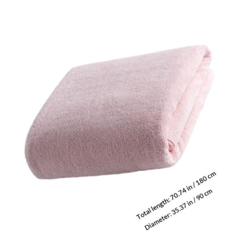 Serviette de bain corail molletonné peignoir wrap pour spa à la maison - 3