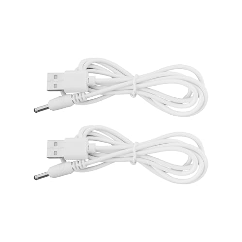 Be In Your Mind 2 Piezas Cable de Alimentación con Conector Redondo USB A CC Compatible con Hatch Sound Machine Compatible con Hatch Baby Rest