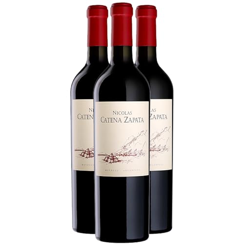 Argentine Mendoza tinto 2021 - Nicolas Catena Zapata - Argentina - Variedades de uva Cabernet Sauvignon,Malbec,Cabernet Franc - 3x75cl