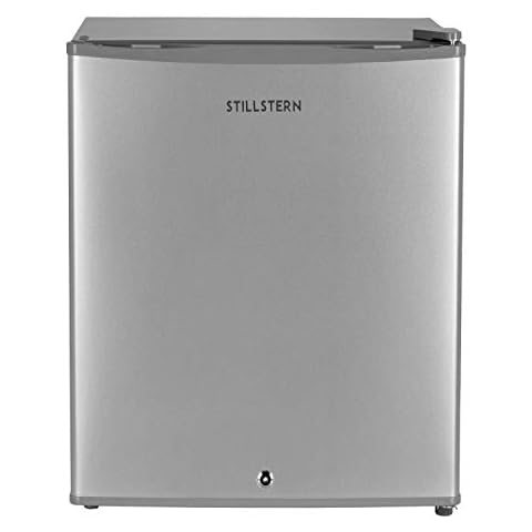 Stillstern Mini Gefrierschrank mit Schloss 42L, 4 Sterne-Gefrierraum mit Eiswürfelschale, geringer Energieverbrauch, wechselbarer Türanschlag, Gefrierbox, Mini Gefriertruhe, Gefrierschrank Klein Cover