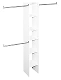 ClosetMaid SuiteSymphony 12-Inch Starter Tower