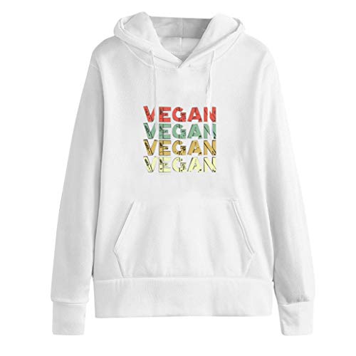 Sweat à capuche femme blanc taille 36 pour un confort absolu