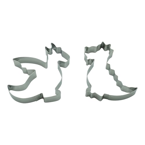 BekkiB - 2er-Set Ausstecher 'Drache' - Spülmaschinengeeignete...