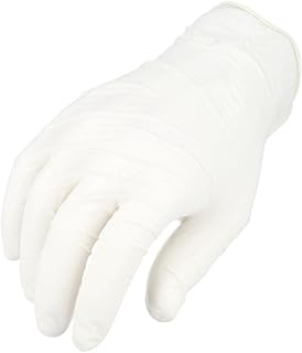 PackagingSuppliesByMail Industrial Latex Disposable Gloves, 1000 Pack, Size Large, Textured Fingertips, Powder Free Multi-Use Gloves
