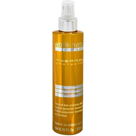 abril et nature - Thermal Hair Protector - 200 ml - Prevents Damage from Straighteners and Blow Dryers - Repairing Treatment with Raspberry Scent Cover