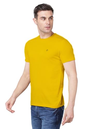 Image of Dollar Super Combed Cotton Mens Assorted Solid T-Shirt