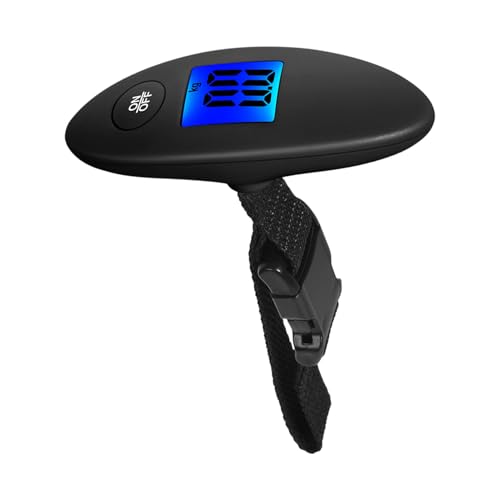 Easy-to-Read LCD Display: Equipped with a clear digital display showing precise weight measurements, this small scale ensures you can quickly check suitcase or package weight while preparing for flights, trips, or business travel