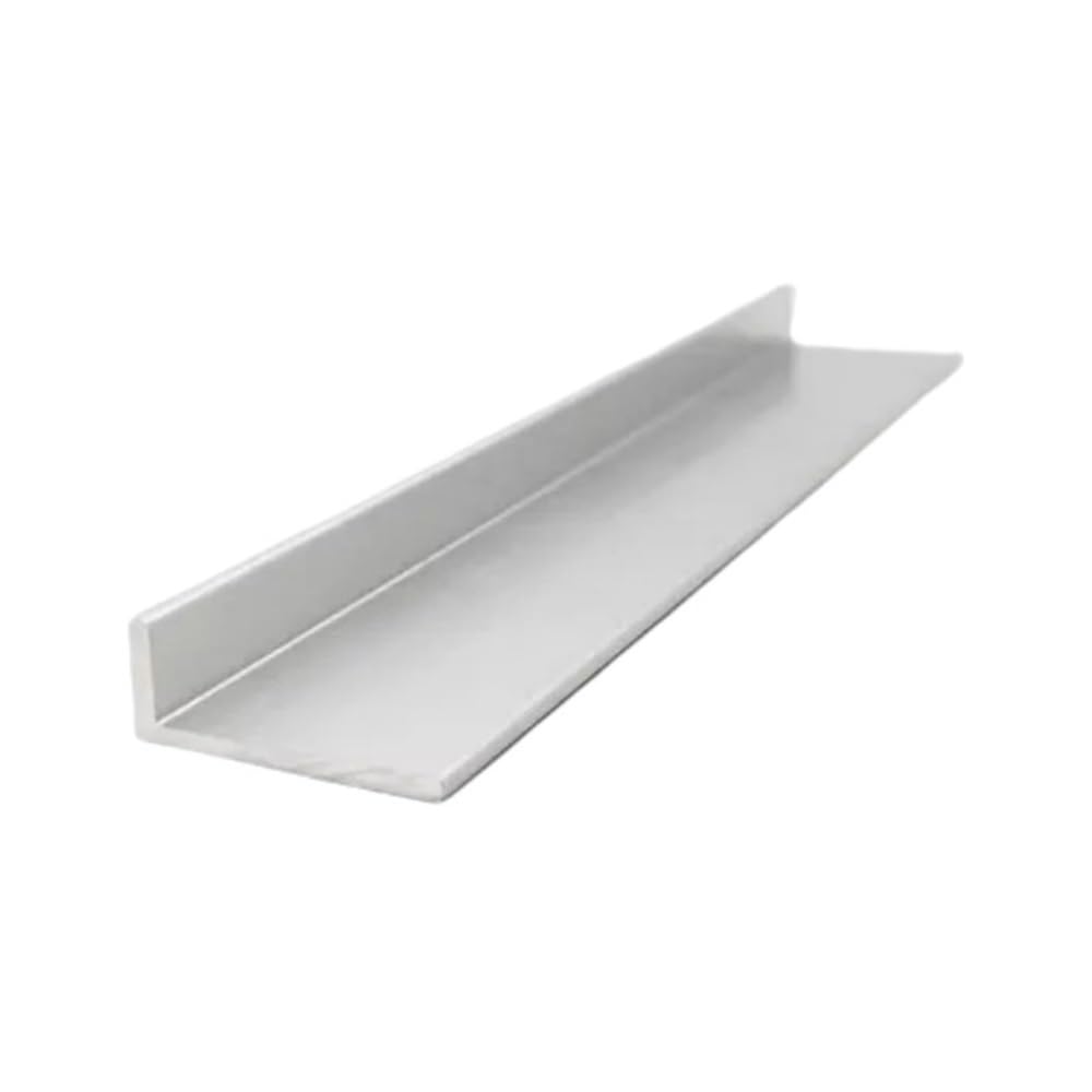 TonuuoDC 1pc 5mm x 10mm Aluminum Angle for Ceiling, 1mm Thick Alloy L-shaped Edging Triangle Profile(245mm)