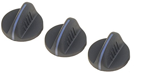 (Set of 3) Chevy GMC Van Pickup - Temperature Control Heater Knob