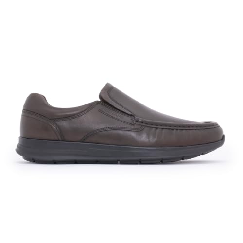 Image of Red Tape Moccasin Shoes for Men| Low-Cut Formal Dress Shoes.