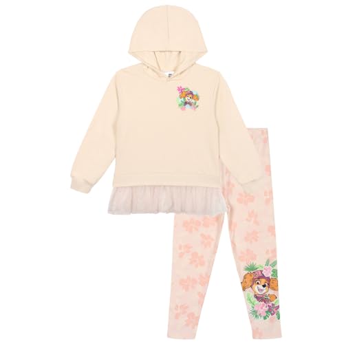 Image of Paw Patrol Girls' Fleece Hoodie and Legging Set Toddler to Big Kid