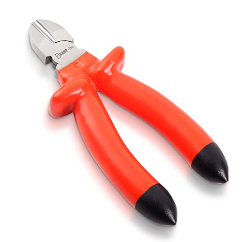 Sharp-tec 1000V Wire Cutters, 160mm Side Cutters Electrical with Anti-Slip Handle