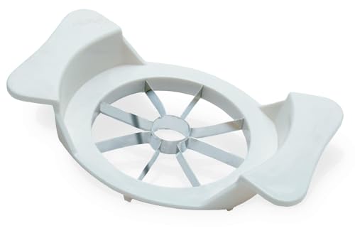 Image of ANJALI S.S. Apple Cutter 'Aristo', Stainless Steel 8 Blade Apple Slicer & Corer, Easy Grip Fruit Cutter for Quick & Even Cutting