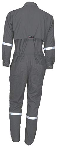 Image of MCR Safety - Flame Resistant Coverall Gray 5.5-Ounce Inherent B (SBC101164T)