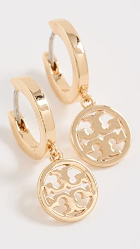 Tory Burch Women's Miller Huggie Hoop Earrings2