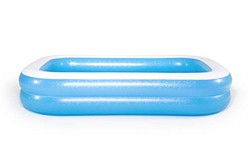 Bestway Family Pool, Pool rechteckig für Kinder, Leicht aufbaubar, Color, 262 x 175 x 51 cm