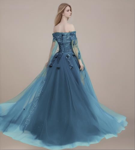 3D Floral Quinceanera Dresses Lace Beaded Party Prom Gowns Formal Tulle Ball Gown for Sweet 15 16 Dresses2