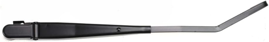 KarParts360 For Jeep Wrangler TJ 1997-2006 Wiper Arm Front Driver And Passenger Side | Pair | Black | Replacement For 55155658